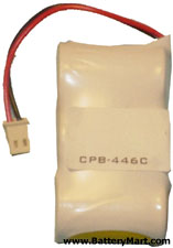 1X3-2/3AF with C Connector Replacement Battery