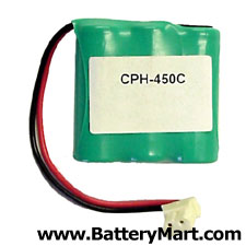 1X3-2/3AAA with C Connector Replacement Battery