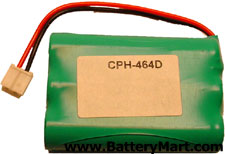 1X3AAA with D Connector Replacement Battery