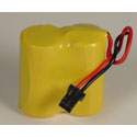 1X2-2/3AA with H Connector Replacement Battery