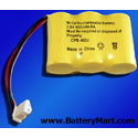 1X3-2/3AA/J Connector Replacement Battery
