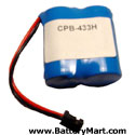 1X2-2/3AA with H Connector Replacement Battery