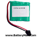 1X3-2/3AAA with B Connector Replacement Battery