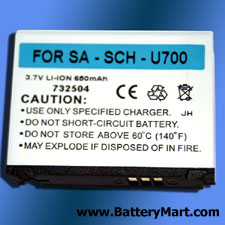 Samsung SCH-U700 Replacement Battery
