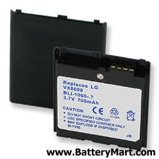 LG VX8600 Replacement Battery