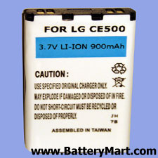 LG CE500 Replacement Battery