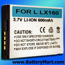 LG LX160 Replacement Battery