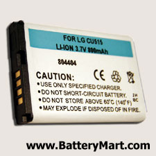 LG CU515 Replacement Battery