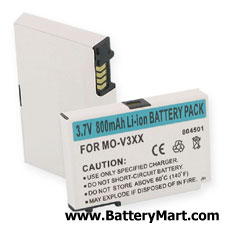 Motorola Razr V3a, V3xx Replacement Battery