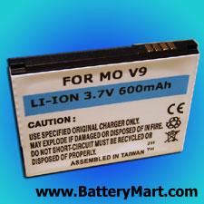 Motorola V9 Replacement Battery