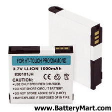 HTC Touch Pro, Diamond Replacement Battery