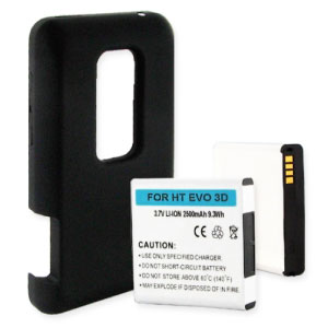 Replacement HTC 35H00164-00M Extended Battery with Door