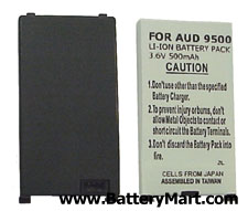 Audiovox CDM-9500 500mAh Replacement Battery