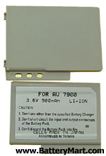 Audiovox CDM-7900, Sharp Z-800 Replacement Battery