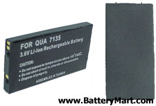 Kyocera 7135 Replacement Battery