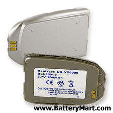 LG VX6000 900mAh Replacement Battery
