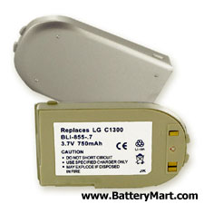LG C1300 Replacement Battery