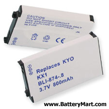 Kyocera KX1 Replacement Battery