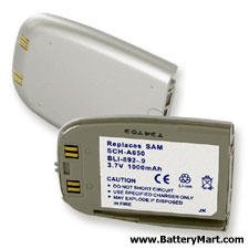 Samsung 950 mAh SCH-A650 Replacement Battery