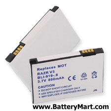 Motorola Razr V3 Replacement Battery