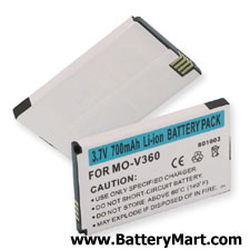 Motorola V190 Replacement Battery