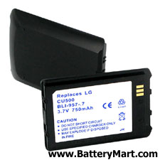 LG CU500 Replacement Battery