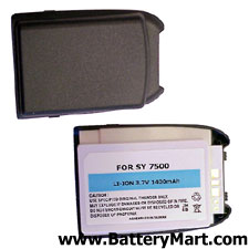 Sanyo MM-7500 1400 mAh Replacement Battery