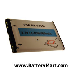 Nokia 6315i Replacement Battery