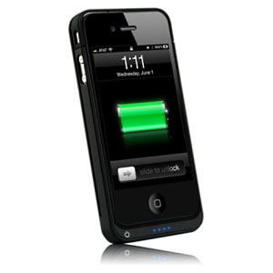 Apple Certified Black Power Case for iPhone 4 and 4S