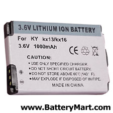 Kyocera KX12/13/16/160 Replacement Battery