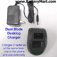 Nokia 2260 Dual Slot Desktop Charger, LCD Display