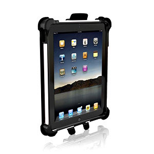 Ballistic Tough Jacket Series for The new iPad & iPad 2 - Black-ON-White