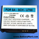 Samsung SCH-U700 Replacement Battery
