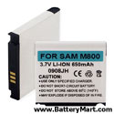 Replacement Samsung SPH-M800, Instinct Battery