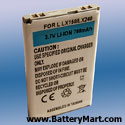 LG LX150 Black Replacement Battery