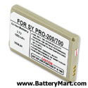 Sanyo Pro 200, Pro 700 Replacement Battery