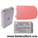 Sanyo SCP-200 Pink Replacement Battery