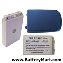Sanyo VI-2300 Blue Replacement Battery