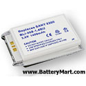 Sanyo MM-8300 1400 mAh Blue Replacement Battery