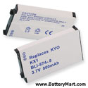 Kyocera KX1 Replacement Battery