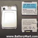 Motorola V710 (With Silver Cover) Replacement Battery