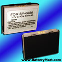 Sanyo SCP-6650, Katana II Black Replacement Battery