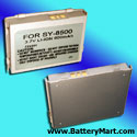 Sanyo Katana DLX, SCP-8500 Silver Replacement Battery