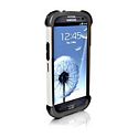 Ballistic Shell Gel (SG) MAXX Series for Samsung Galaxy S III - Charcoal-ON-White