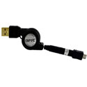 USB Retractable Charger and Power Cord