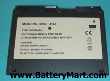 Pioneer BT20 Replacement Battery