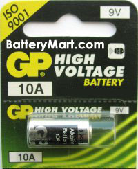 GP10A 9 Volt Alkaline Battery
