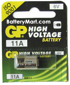 GP11A 6 Volt Alkaline Battery