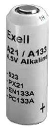 Exell A21/A133 4.5 Volt Alkaline Battery