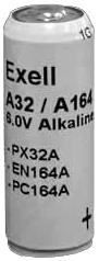 Exell A32/A164 6 Volt Alkaline Battery